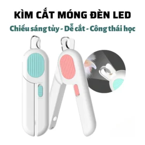 Kềm Cắt Móng Cho Chó Mèo Đèn Led PetQ